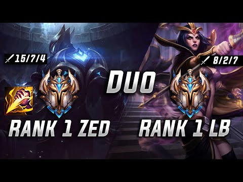 Best Zed NA And Best Leblanc NA Duo Queue