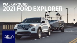 Video 7 of Product Ford Explorer 6 (U625) Crossover (2019)