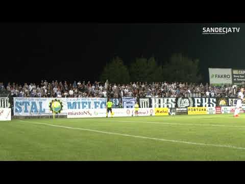 2018-09-01 Sandecja - Stal Mielec 2-0 (0-0), doping kibiców