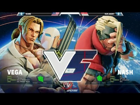 Keane Hi (Claw) vs Gackt (Nash) - FV Cup 2016 - Pools