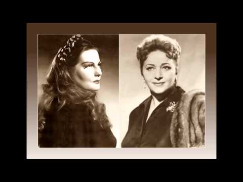 ZINKA MILANOV e MARGARET HARSHAW -  Norma "Mira o Norma"  (1946)