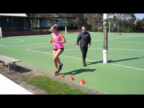 NETBALL DRILL: MARCH, JUMP & DRIVE