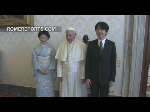 El Papa se reúne con los príncipes de Japón