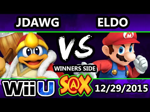 S@X 130 - MA | Jdawg (DeDeDe, Little Mac) Vs. Eldo (Mario) SSB4 Tournament - Smash Wii U - Smash 4
