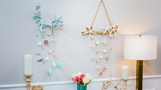 DIY Seashell Wall Hang - Home & Family