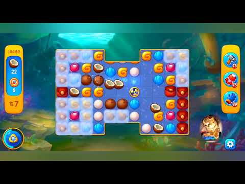 Fishdom, 10449 level,no Booster - 10449 уровень, прохождение без бустеров.