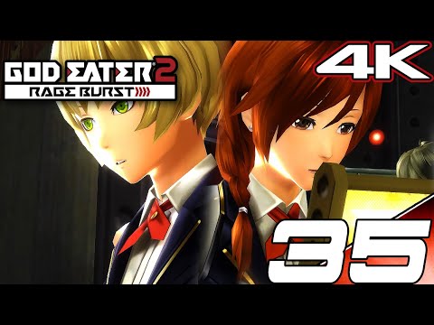 GOD EATER 2 RAGE BURST Gameplay Walkthrough Part 35 - Emil's Vow & Tale of the Operators (4K 60FPS)