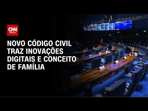 Herança, divórcio unilateral e IA: as regras do Novo Código Civil | LIVE CNN
