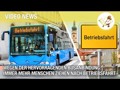 Wegen der hervorragenden Busanbindung: Immer mehr Menschen ziehen nach Betriebsfahrt