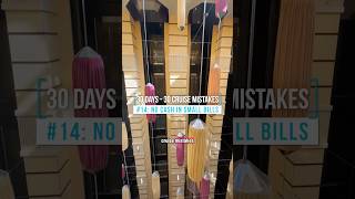 🛳️ 30 Cruise Mistakes: #14: No Cash in Small Bills 💸