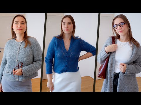 ЧТО СВЯЗАТЬ НА ОСЕНЬ? Кардиган. Французская кофточка. Жакет Chanel