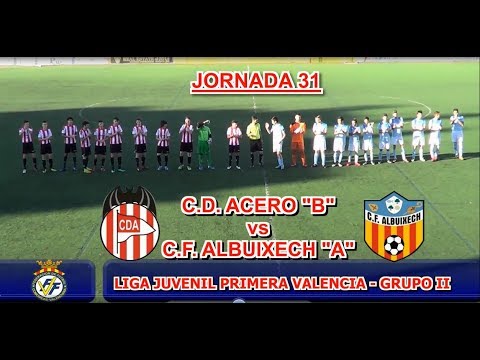 2016-17_J31_Primera Juvenil Valencia_G-II_Acero B (6-0) Albuixech A