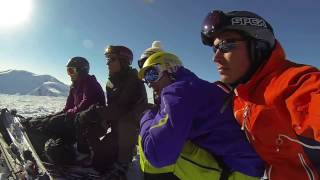 preview picture of video 'Riksgransen heli ski start'