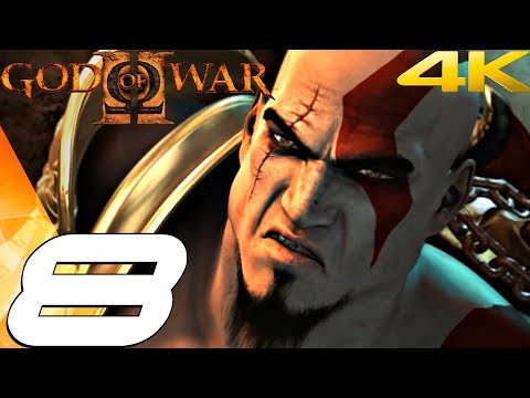 God of War 2 HD - Gameplay Walkthrough Part 8 - Atlas Titan [4K 60FPS]