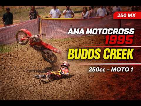 AMA Motocross 1995 - Budds Creek - 250 Moto 1