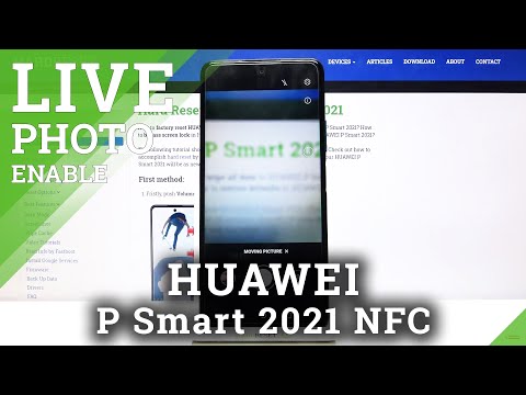 Huawei P Smart 2021 NFC - How to Take Moving Picture - Live Photo