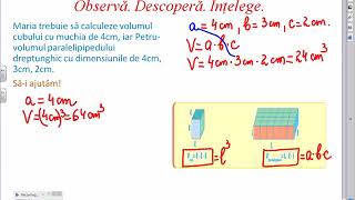 Matematica clasa VI: Figuri și corpuri geometrice. Lecția 12: Cuboidul.