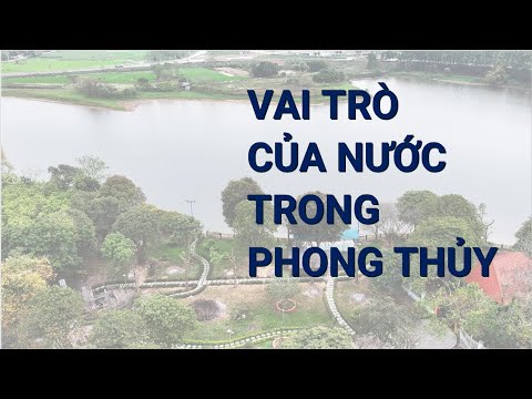 Vai trò của nước xung quanh nhà