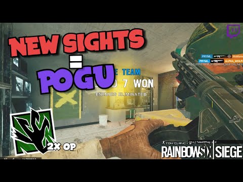 NEW Sights in Rainbow Six Siege : Operation Shadow Legacy