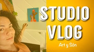 September Studio Vlog #artstudio #studiovlog #artvlog