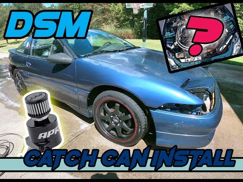 DSM Catch Can and Welding 10an Bungs on the Valve Cover * Powder Coating*