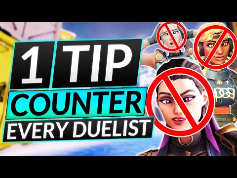 1 TIP to COUNTER EVERY DUELIST AGENT - Advanced Matchup Guide - Valorant
