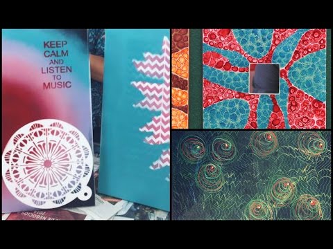 ManosalaObratv Programa 13 - Efectos en Pintura - Pintar Cuadros en Aerosol - Mixed Media