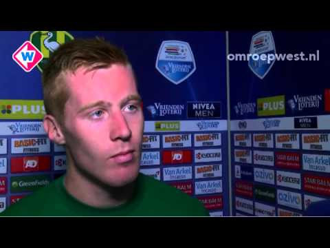 Reactie ADO Den Haag-speler Mike van Duinen na ADO Den Haag - FC Utrecht