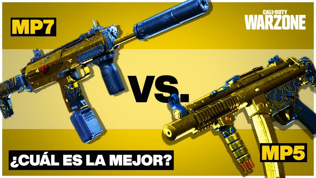 MP5 vs MP7 | ¿Cuál es el MEJOR SUBFUSIL para Warzone