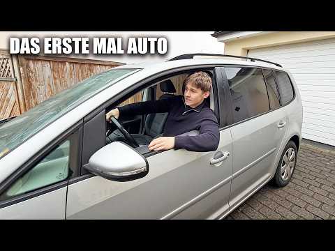 Ich FAHRE das ERSTE MAL AUTO🤯