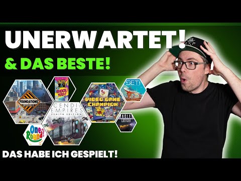 GESPIELT! - 7 gespielte Brettspiele im Kurzeindruck - Folge 28