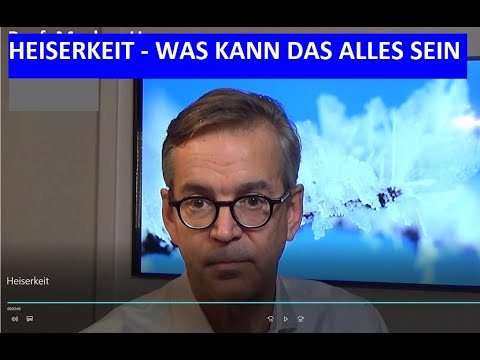 Heiserkeit - Ursachen und was man tun sollte.