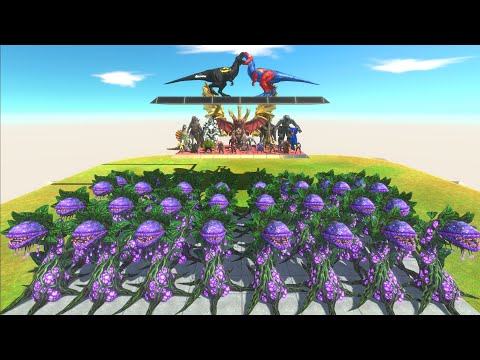 Each Unit Against Itself On A Chompers - Animal Revolt Battle Simulator