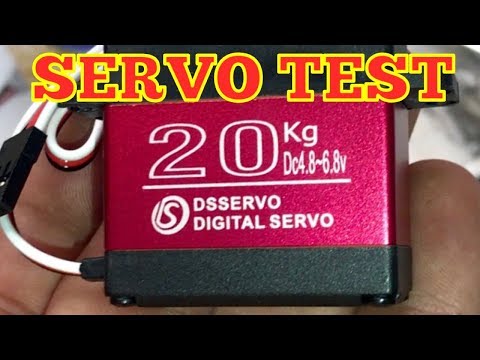 20kg Servo Test