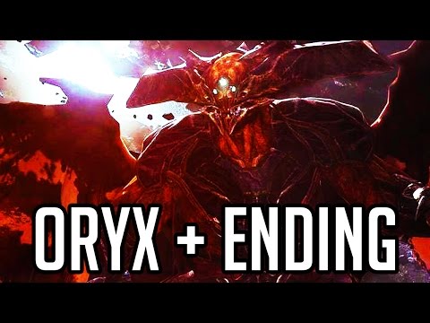 Destiny The Taken King ENDING - Oryx Boss Battle Gameplay Walkthrough (PS4/XB1 1080p 60fps HD)