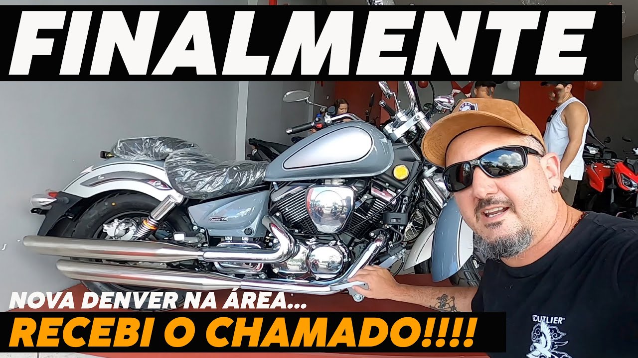 Finalmente RECEBI o CHAMADO: Nova DENVER 250 Chegou!!!