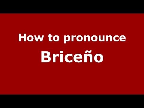 How to pronounce Briceño (Spanish/Argentina)  - PronounceNames.com
