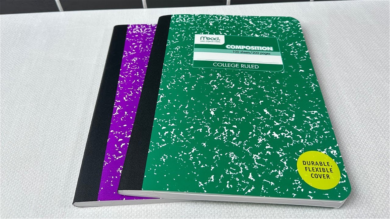 Mead Composition Notebooks - College Ruled 100 Sheets