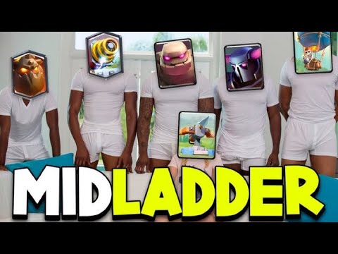 How To ESCAPE MID-LADDER (7500+)🤣😎 -Clash Royale