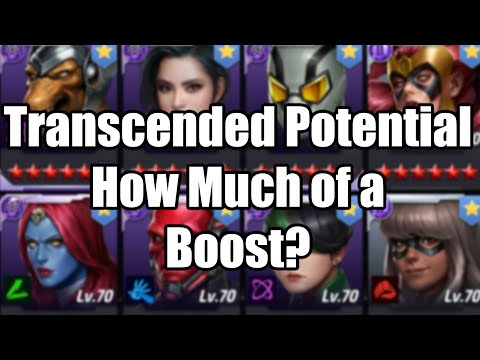 Transcended Potential! GBR Test (Marvel Future Fight)