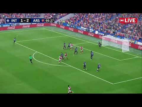 🔴Live : Arsenal vs Inter Milan I UEFA Champions League I Full Match Live I eFootball Pes 21 Gameplay