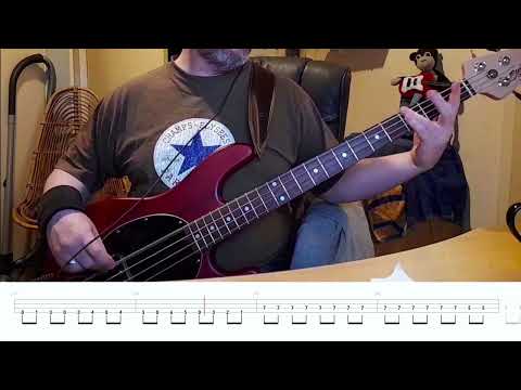 Nightwish - The Poet and the Pendulum (Live) (Bass Cover w/ Bass Tabs)