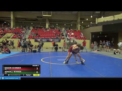 94 Lbs Round 2 - Kaison Schreier, MO Vs Kendall Booker, MN 2b2d