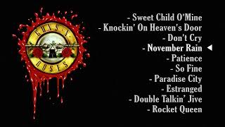 Download lagu GUNS N' ROSES Greatest Hits Full Album | The Best Songs of GNR Playlist mp3