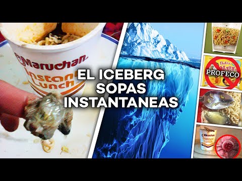 EL ICEBERG DE LAS SOPAS INSTANTÁNEAS