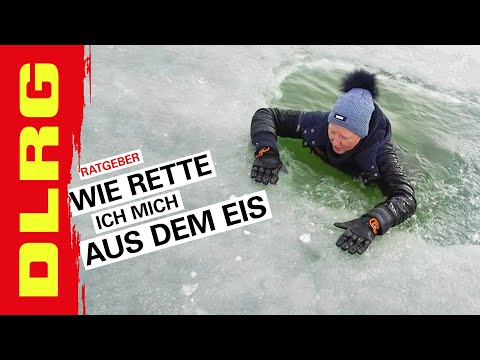 DLRG | Wie rette ich mich aus dem Eis?