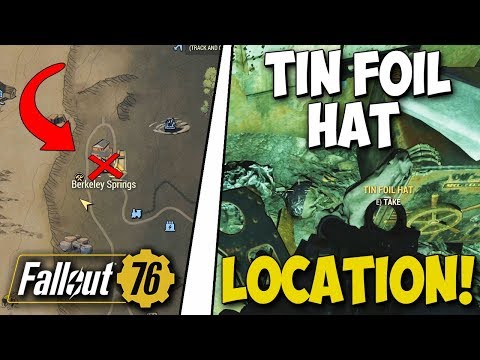 Fallout 76 - Tin Foil Hat Location