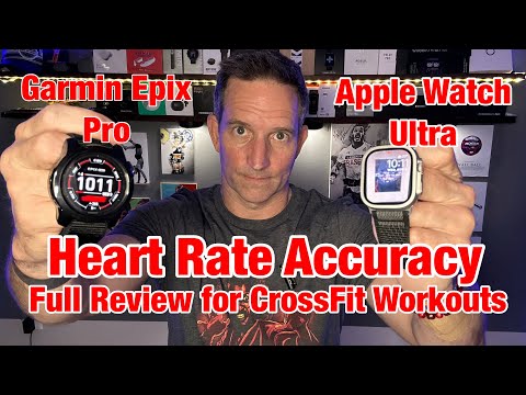 Apple Watch Ultra vs Garmin Epix Pro Heart Rate Accuracy Review for CrossFit (& Steady State Added)