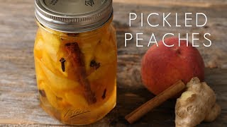 Pickled Peaches