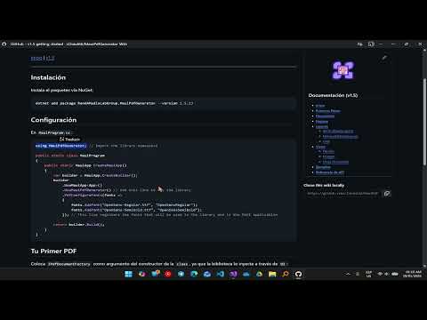 Getting Started - MauiPdfGenerator